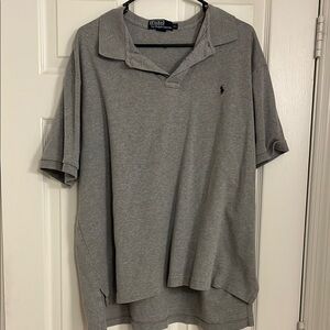 Polo by Ralph Lauren Men's Gray Polo Shirt